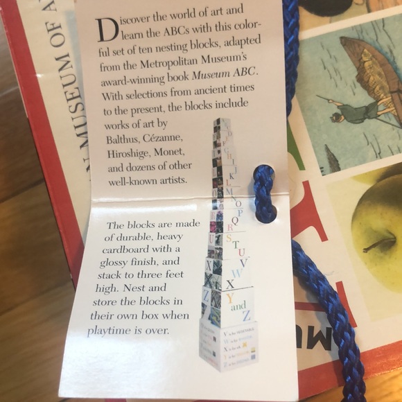 The metropolitan museum of art ABC nesting blocks - Picture 8 of 8